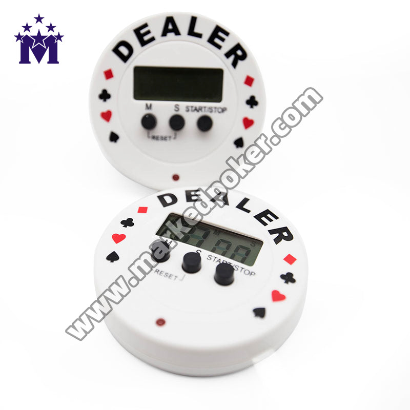 YM-DT01 Baccarat Texas Hold'em Club Game Dedicated Battery Dealer Code Dealer Mute Timer