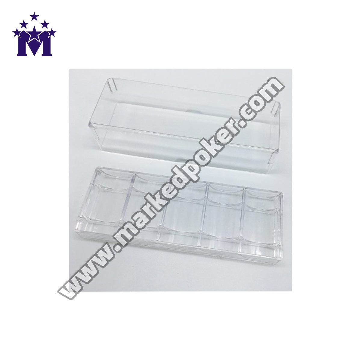 100 Chip Acrylic Chip Tray