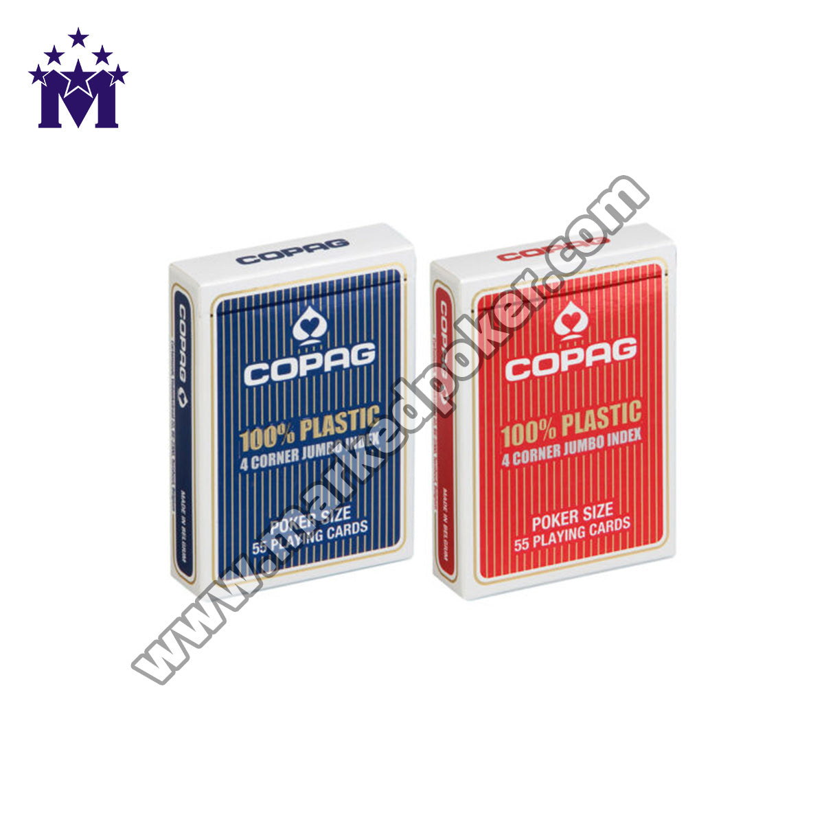 Copag 4 Corner Barcode Marked Cards For Poker Cheating Equipment