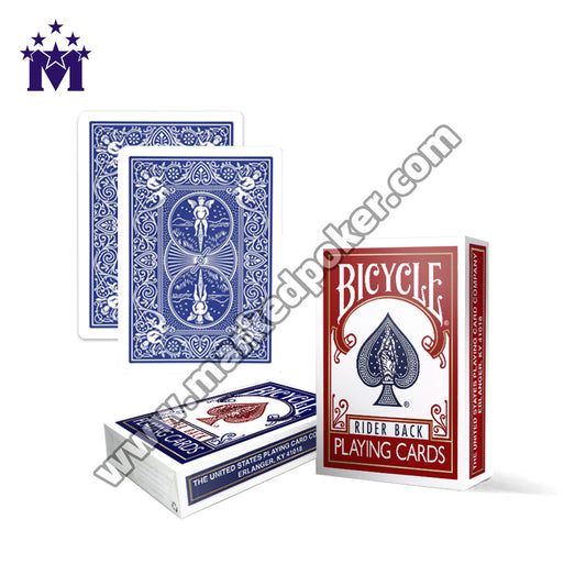 Bicycle Rider Back Barcode Marked Decks Games