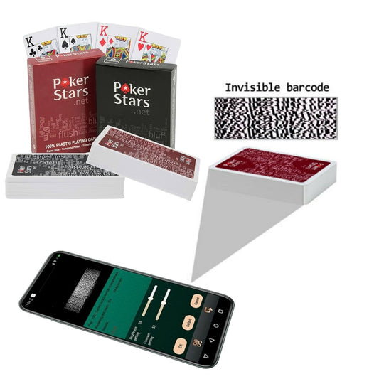 Barcode Copag PokerStars Marked Poker Cards for Poker Analyzer