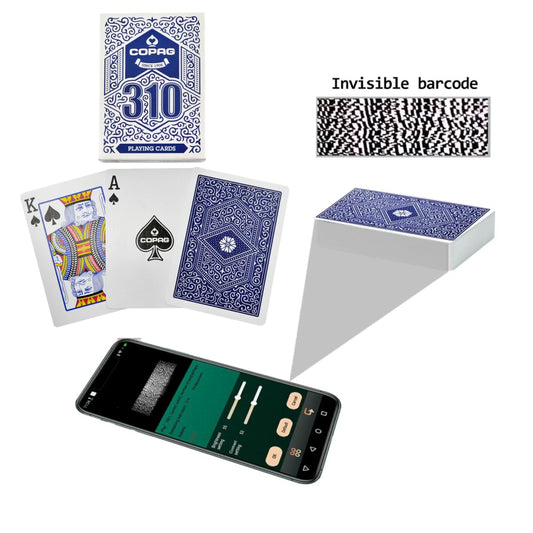 Copag 310 With Barcode Poker Cheat Card For Poker Analyser