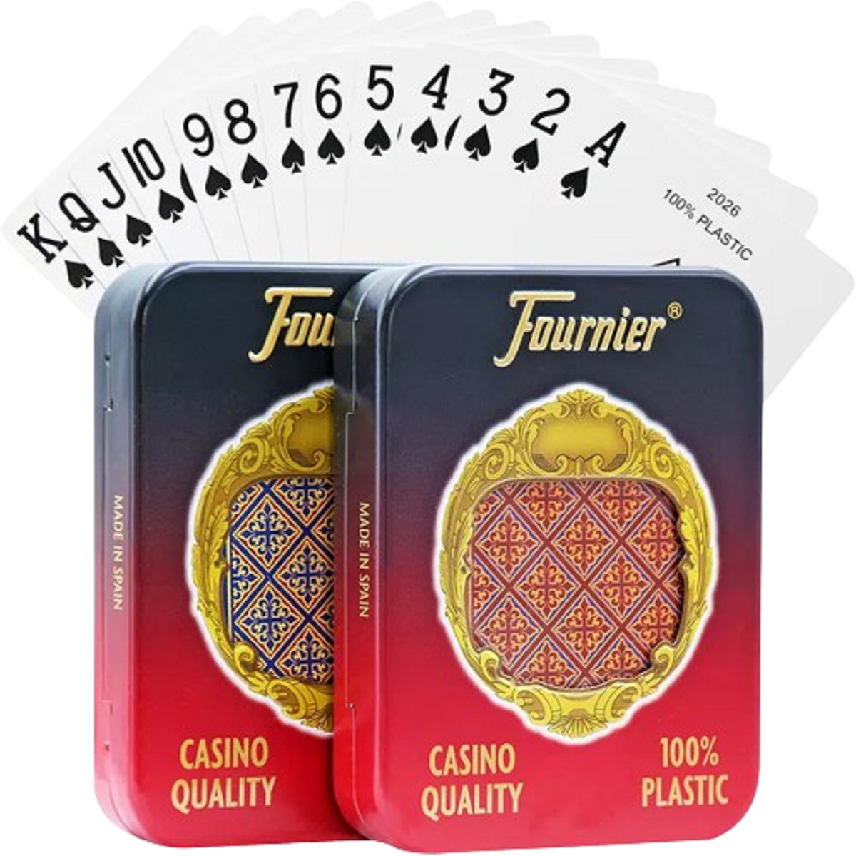 Fournier 2818 Cheating Cards Poker with Invisible Ink Markers