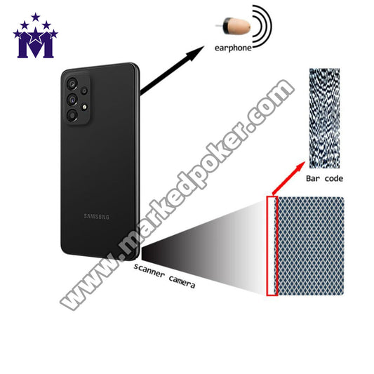 CVK500 Mobile Phone Scanner For Cheating Playing Cards Device
