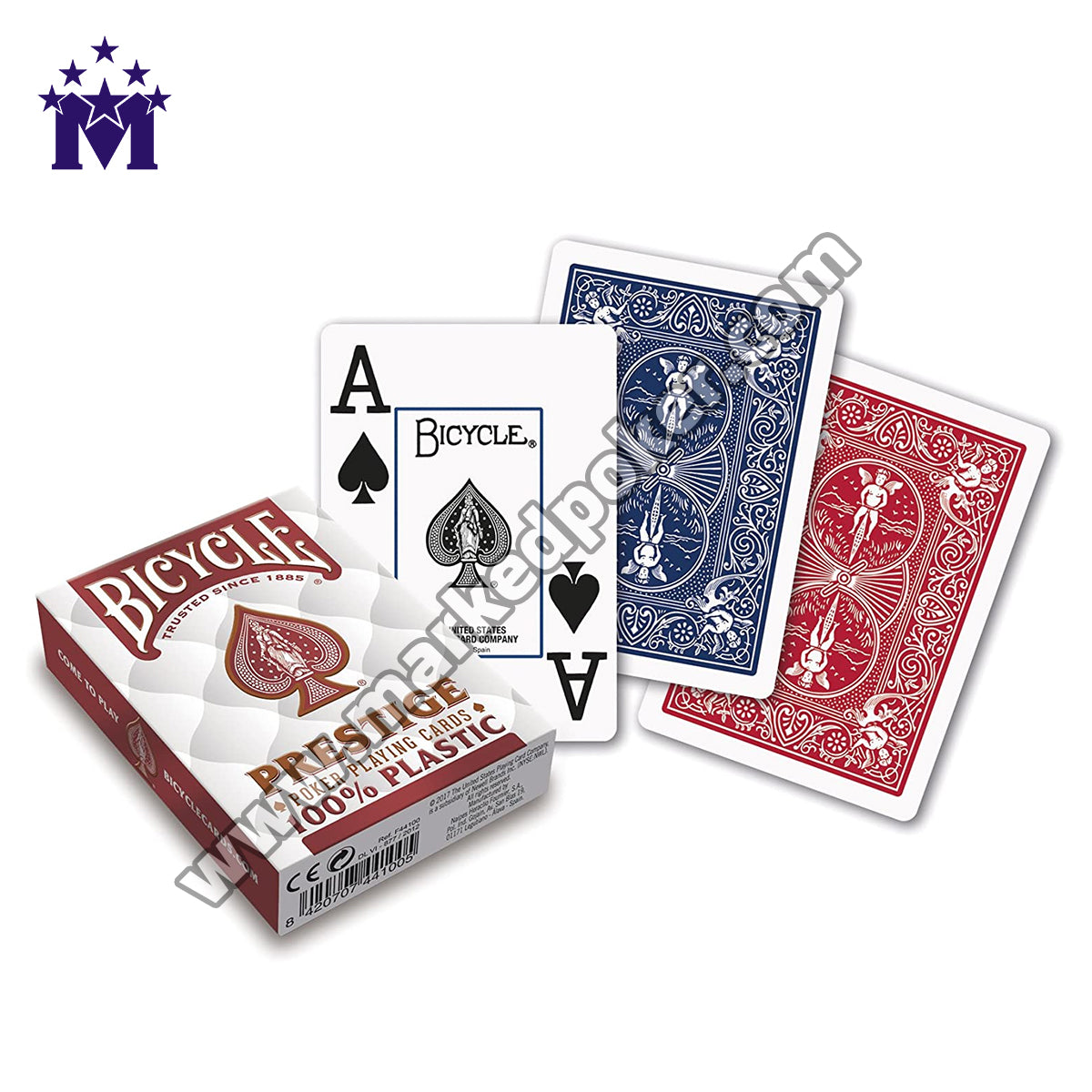 Bicycle Prestige Barcode Marked Playing Cards