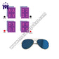 Aviator Infrared Sunglasses For Marked Poker Deck