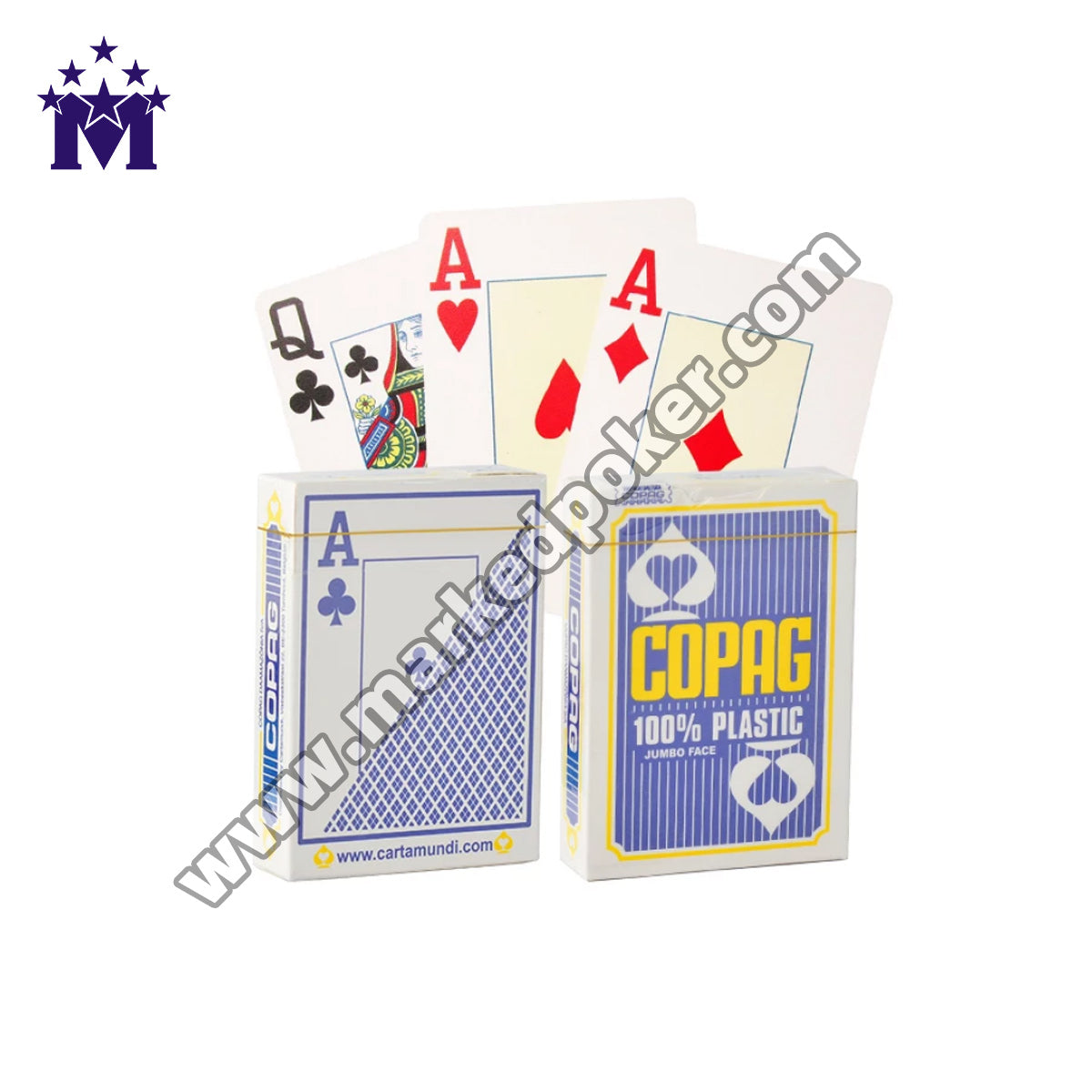 Copag Jumbo Face Barcode Playing Cards For Poker Cheating Analyzer
