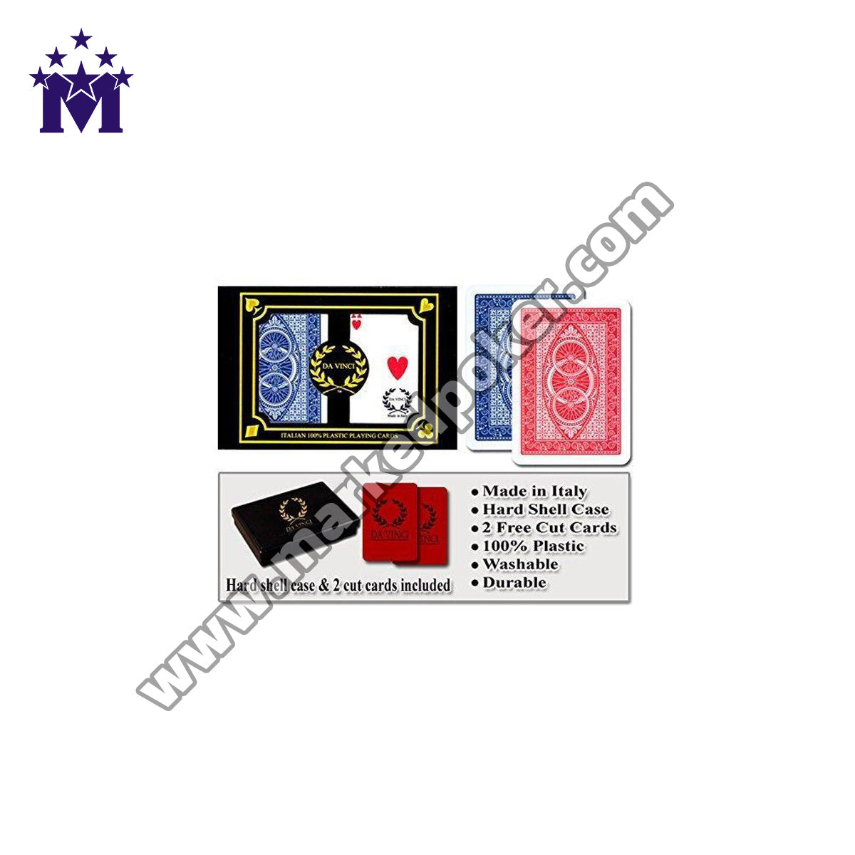 Modiano Da Vinci Marked Cards For Playing Cards Cheating Device