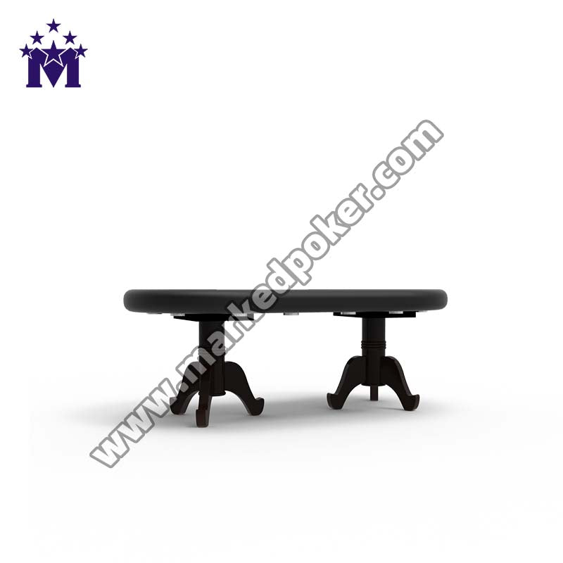 Original Wood Color Solid Wood Design Custom Texas Hold'em 10-Player Entertainment Gaming Table YM-TB02