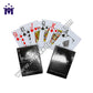 YM-PC02 Red And Blue Double Color PVC Waterproof Texas Holdem Poker Table Game Cards