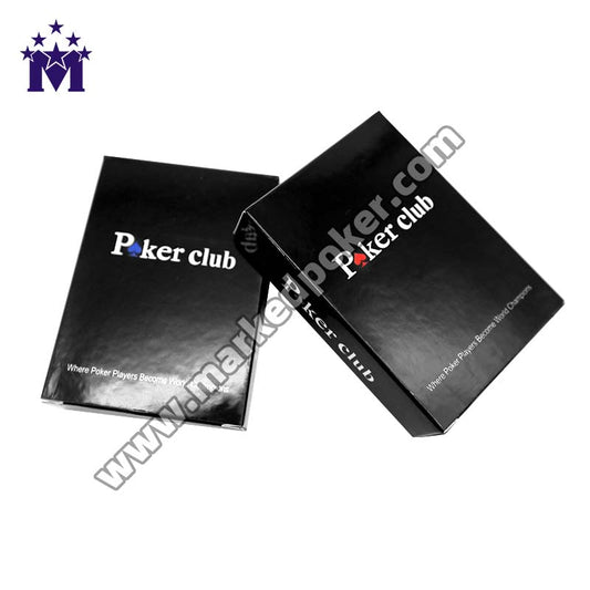 YM-PC02 Red And Blue Double Color PVC Waterproof Texas Holdem Poker Table Game Cards