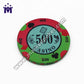 Poker Match Club Custom Ceramic Chip Spot YM-CP05-6