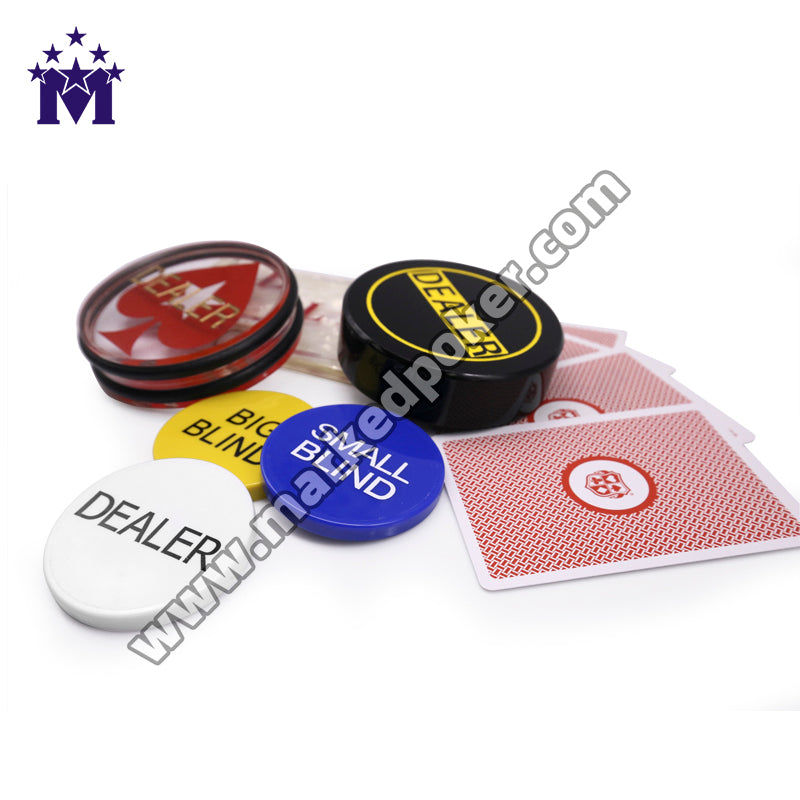 Sports Expert Casino Texas Hold‘em Poker Game Dealer Buttons (3 of Sets Available)