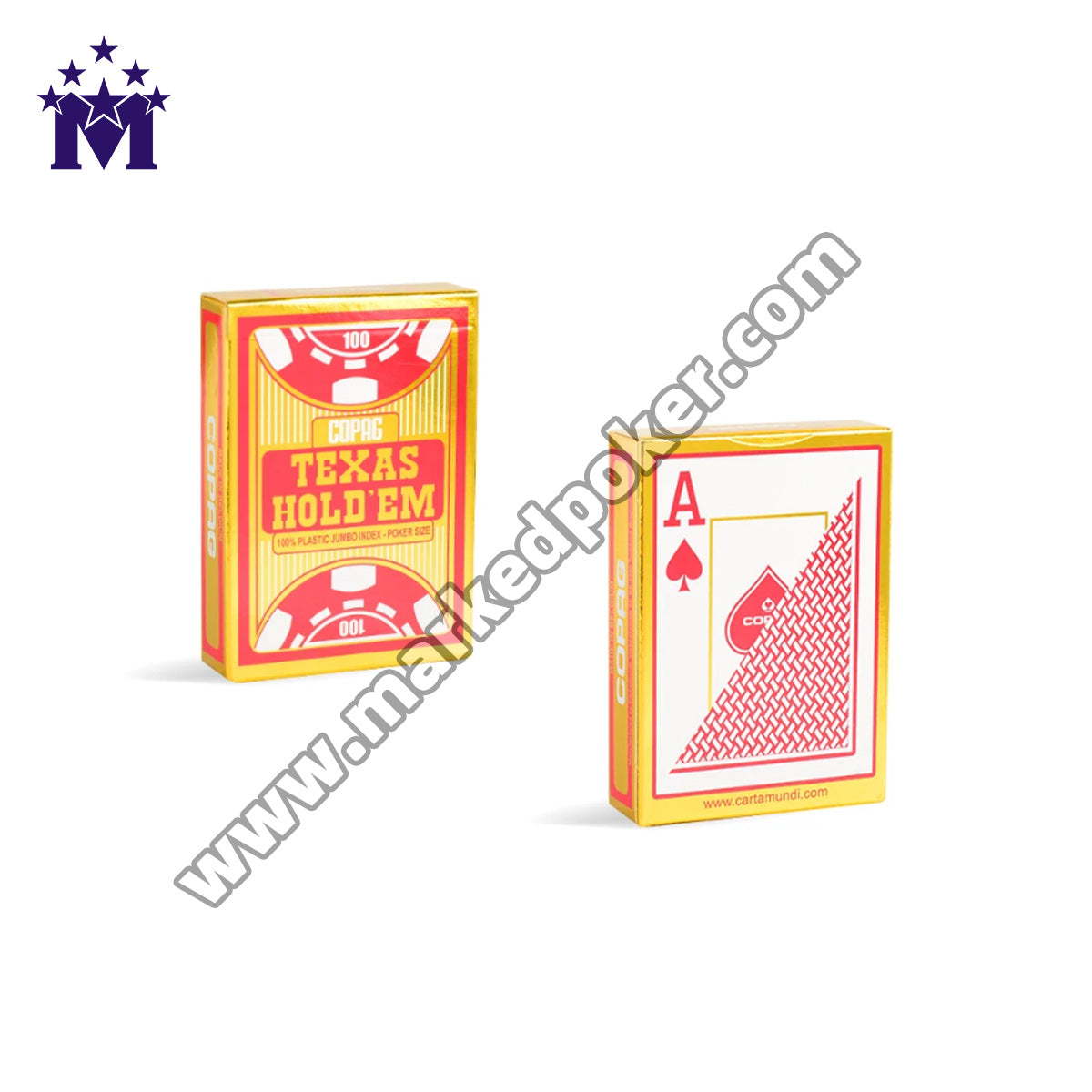 Copag Texas Holdem Decks Secret Side Barcode Marked Playing Cards