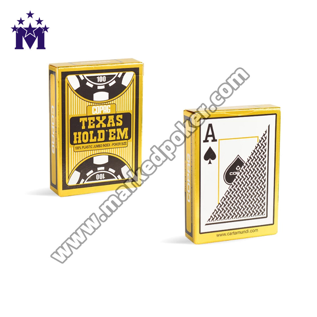 Copag Texas Holdem Decks Secret Side Barcode Marked Playing Cards