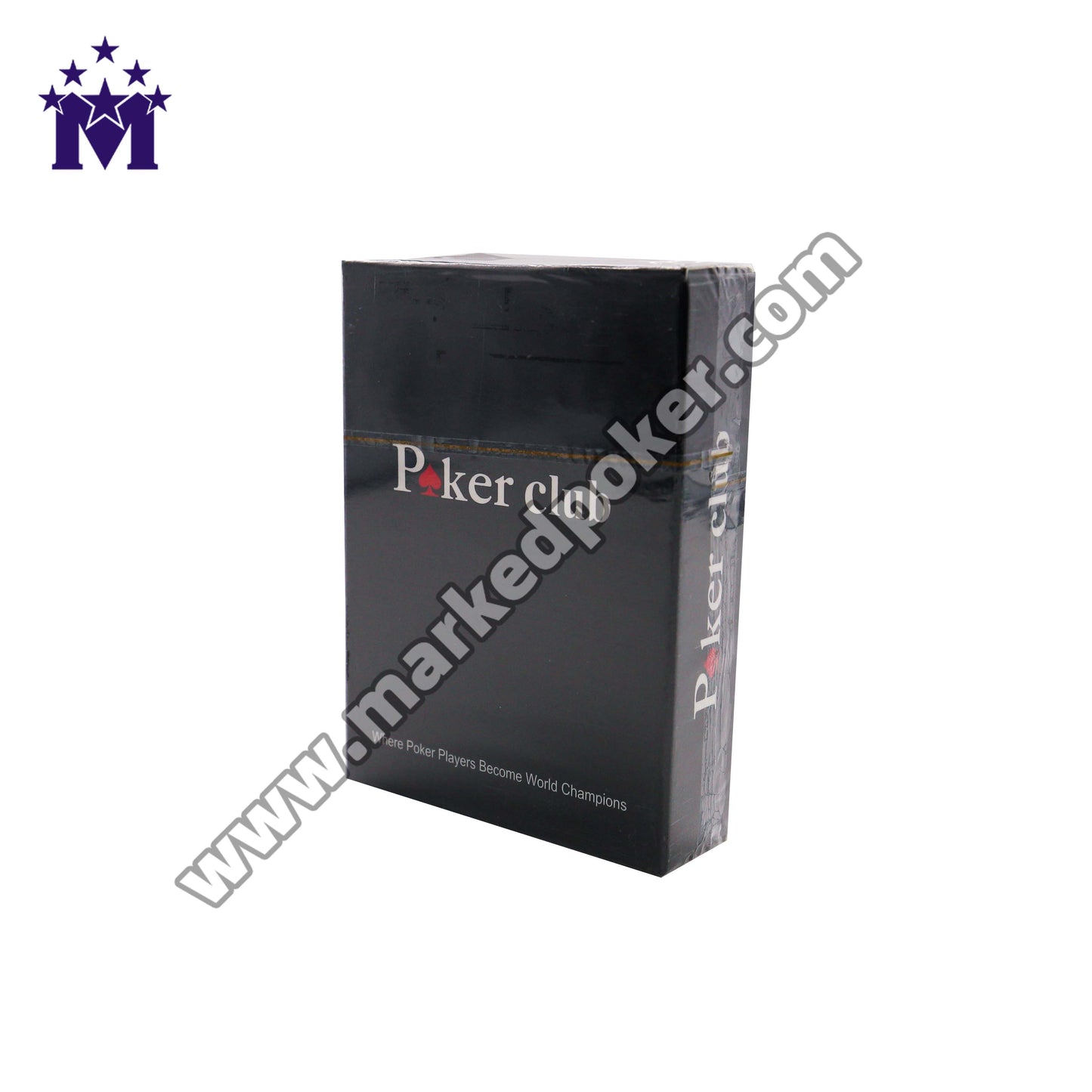YM-PC02 Red And Blue Double Color PVC Waterproof Texas Holdem Poker Table Game Cards