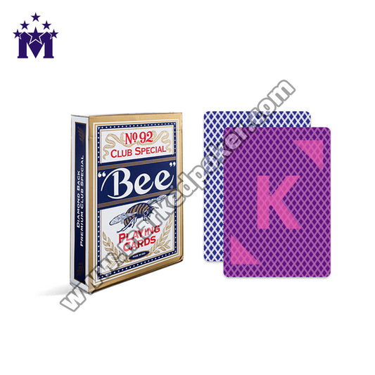 Bee No.92 Infrared Marked Playing Cards For Sale