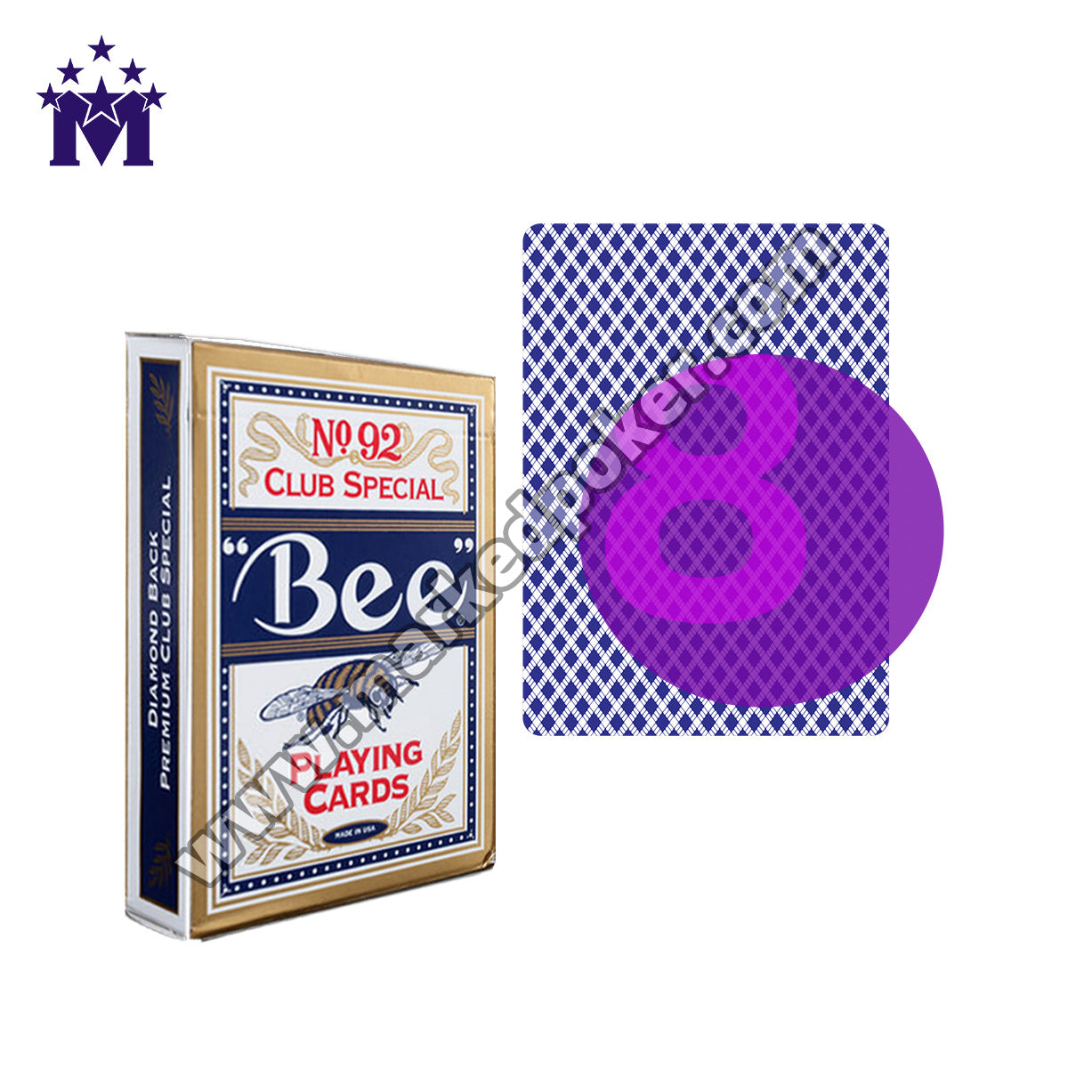 Bee No.92 Infrared Marked Playing Cards For Sale