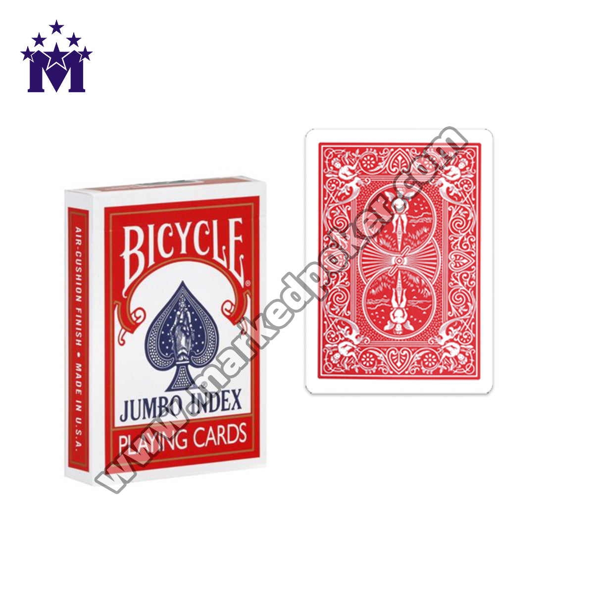 Bicycle Jumbo Index Barcode Marked Playing Cards