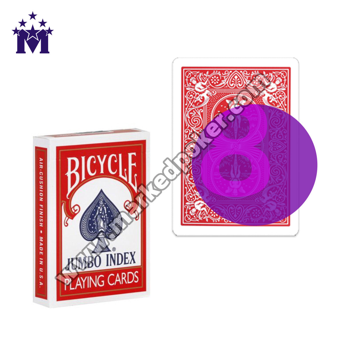 Bicycle Jumbo Index Infrared Marked Playing Cards