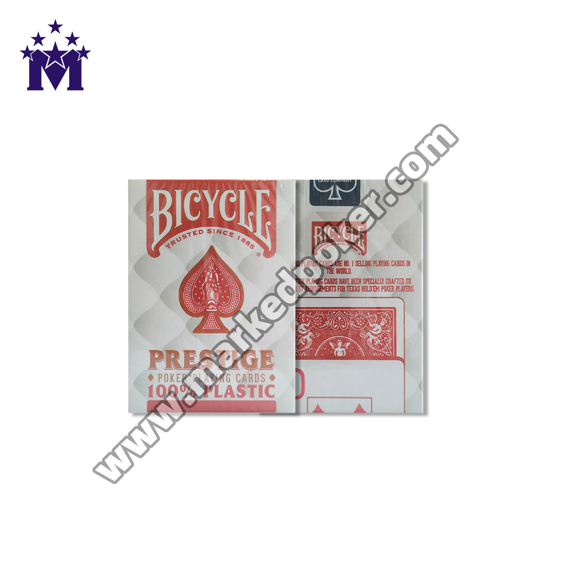 Bicycle Prestige Infrared Invisible Ink Marked Cards