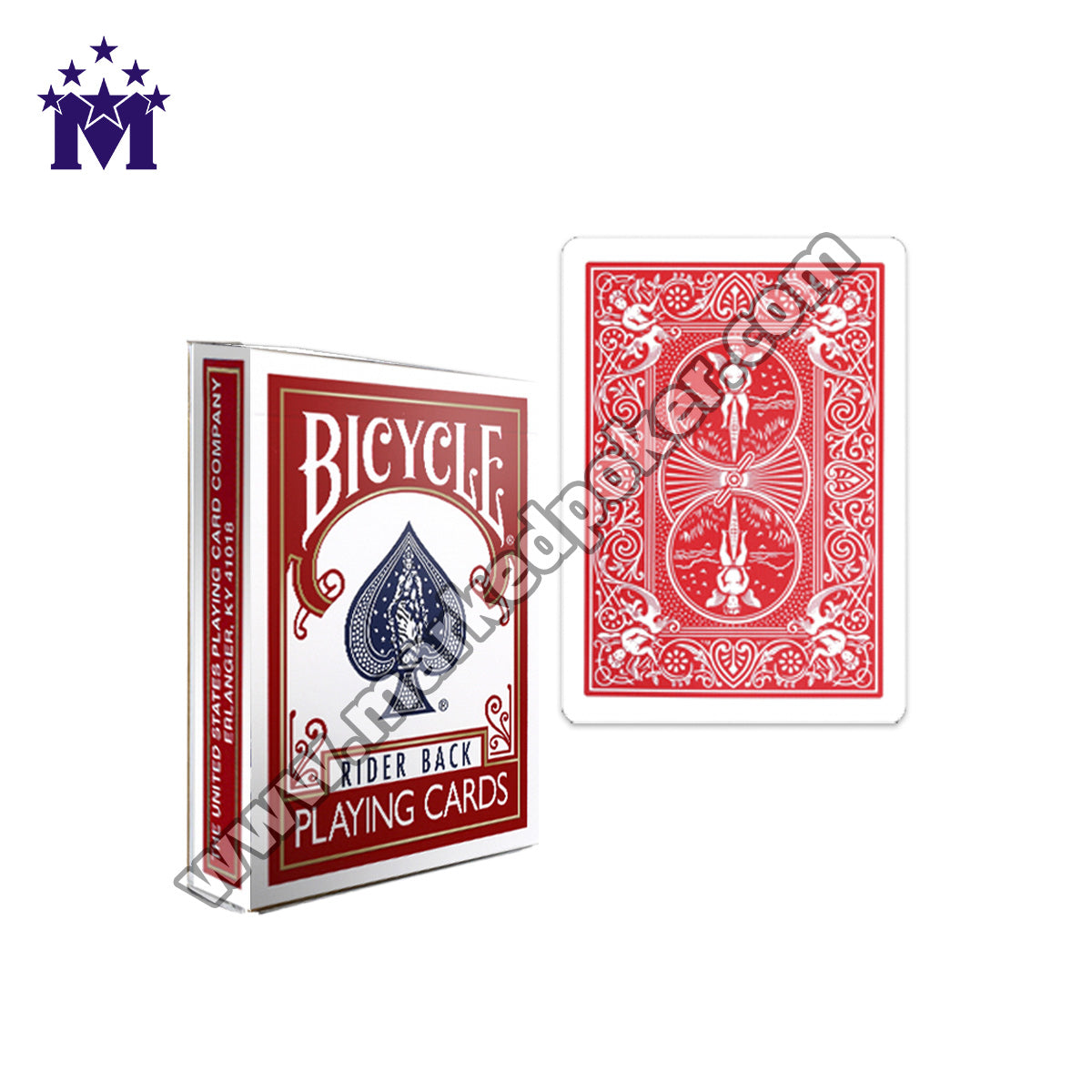 Bicycle Rider Back Barcode Marked Decks Games