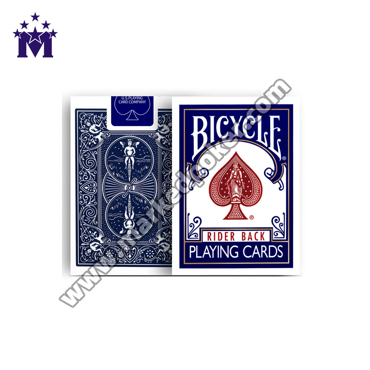 Bicycle Rider Back Barcode Marked Decks Games