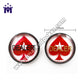 Dedicated Custom Carved Transparent Dealer Button For Poker Club Texas Game Tables