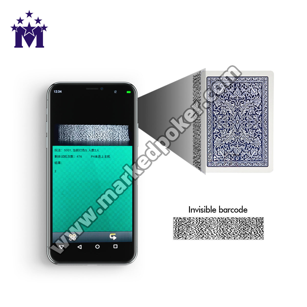 Fournier Jumbo Index Barcode Marked Playing Cards