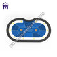 YM-TB01 Upgrade Custom-Made 10-Person Simple Folding Texas Hold'em Entertainment Game Table Design